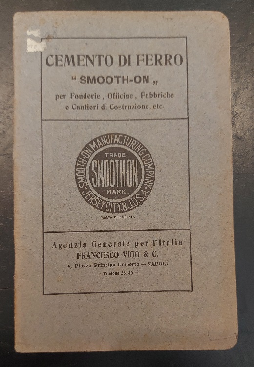 Cemento di ferro Smooth-on per fonderie, officine, fabbriche e cantieri di costruzione